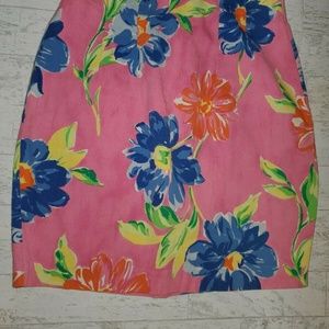 The Limited Women's Pink/Multi Color Floral Printe